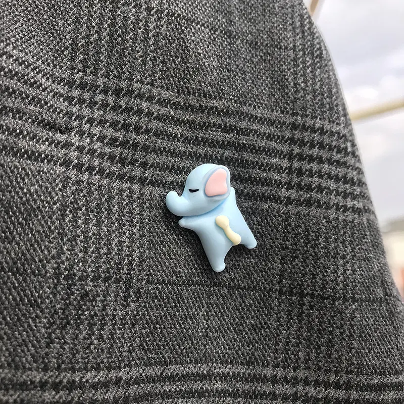 Schattige Cartoon Japanse Koreaanse Kleine Schildpad Broche, een charmant accessoire voor kleding en cadeaus, perfect om cadeau te geven. — foto 2