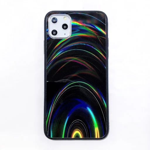 Title 5, Capa de gel com padrão arco-íris para seu celul...