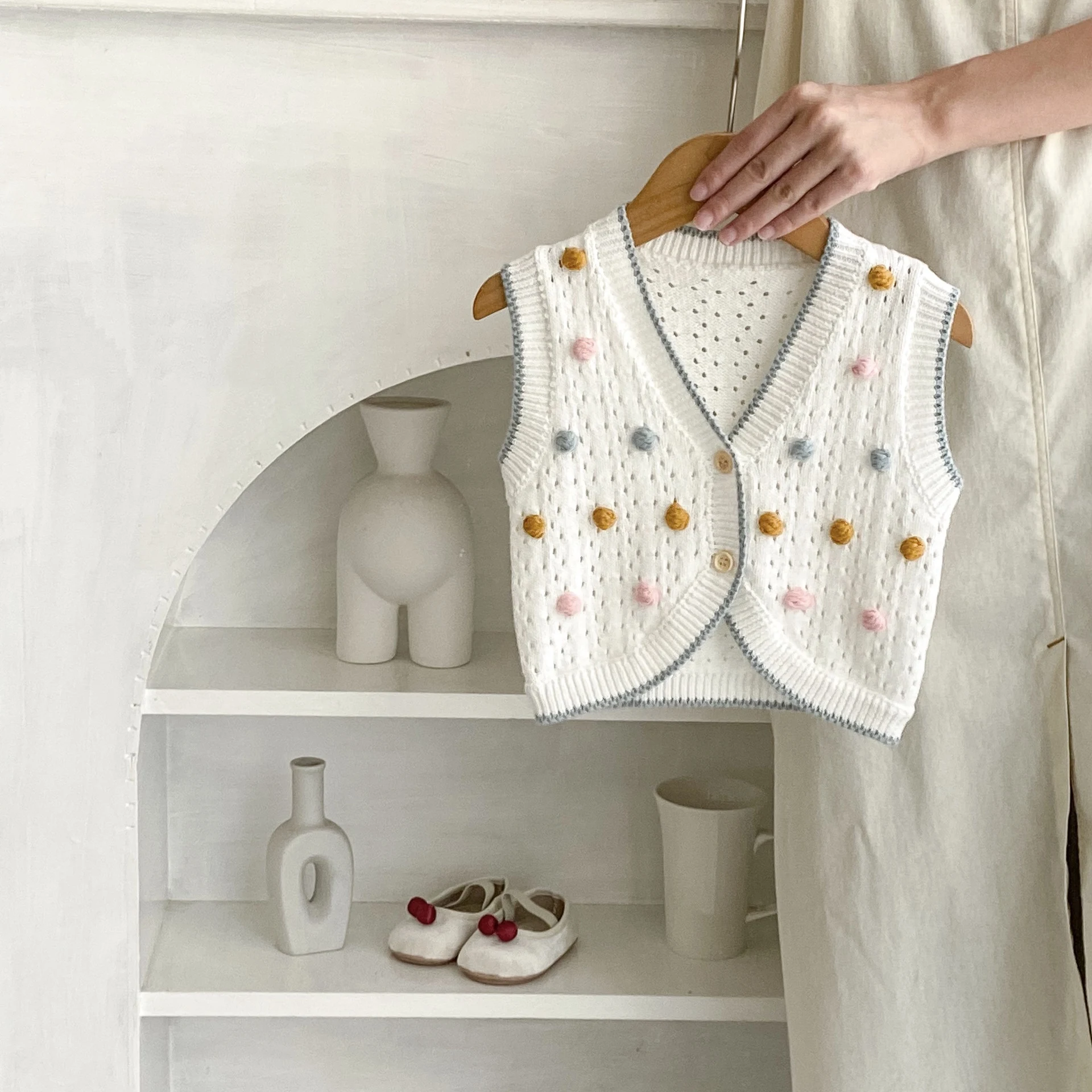 Dučevi džemper za bebe odeća prsluk Cardigan — foto 5