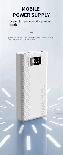 Title 12, Large capacity power bank for smartphones and t...