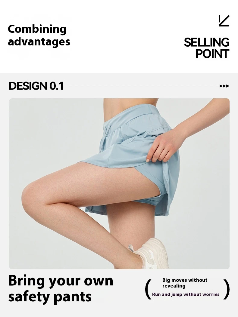 Title 3, Spódnica do jogi z ochroną UV wrażliwą na lód, ...