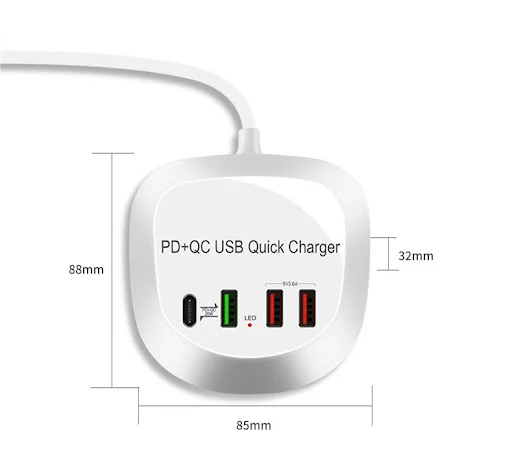 Title 1, Caricatore USB multi-porta per dispositivi mobi...