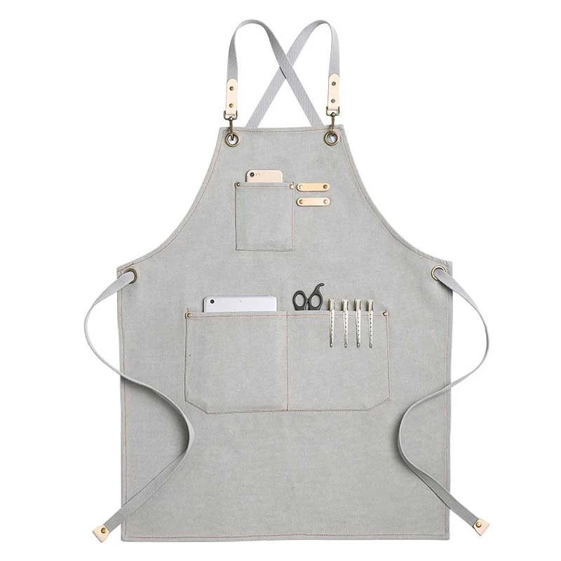 Trendy Female Barber Shop Work Wear Apron Stylish & Protective Fashionable Apron for Professional Hair Stylists Comforta — photo 5