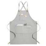 Trendy Female Barber Shop Work Wear Apron Stylish & Protective Fashionable Apron for Professional Hair Stylists Comforta — photo 5