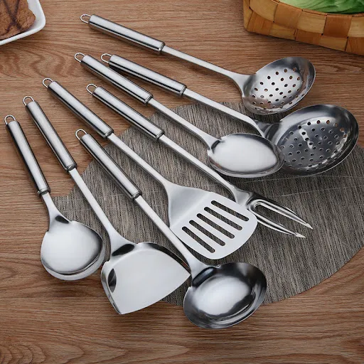 Title 6, Stainless Steel Kitchenware Spatula Anti-scald ...