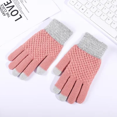 Title 7, Luvas touchscreen para o inverno Use seu celula...