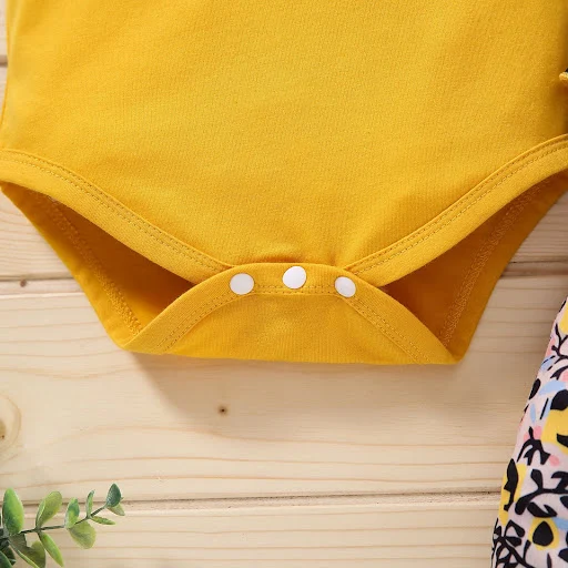 Title 7, Newborn toddler baby girls clothes set, short s...