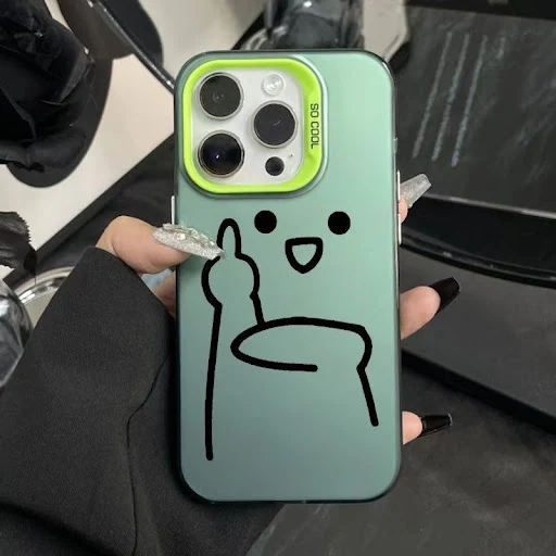 Title 1, Capinha de celular engraçada com expressões, re...