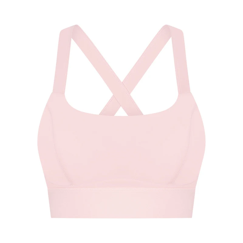 Title 6, Nude Feel High Elastic Breast Holding Sports Br...