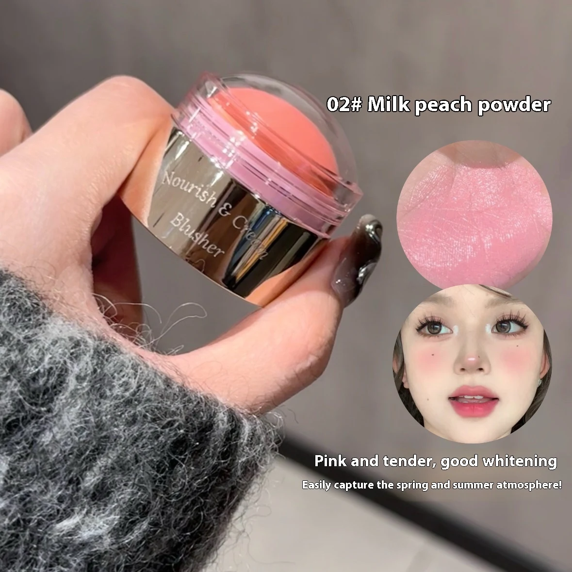 Title 6, Popular Blush Mud Cream Color Expansion Monochr...