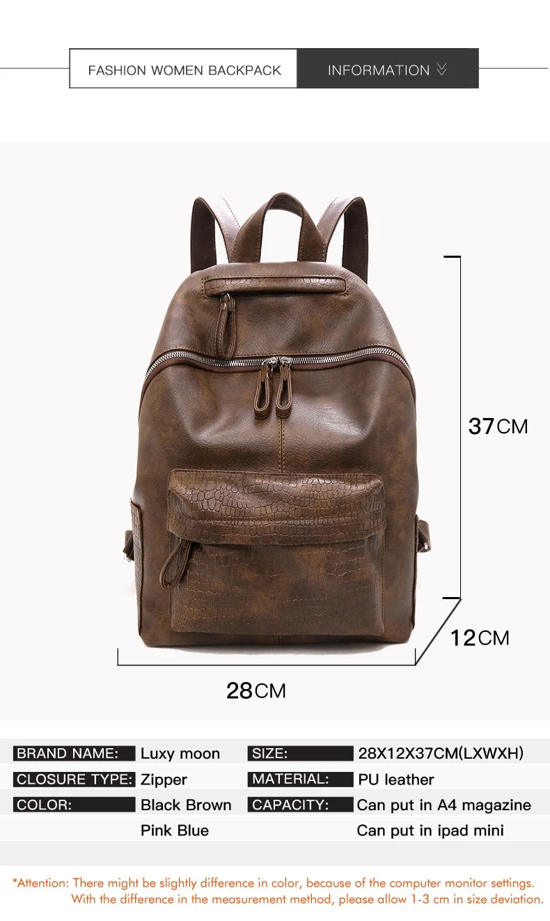 Title 6, Large capacity backpack perfect for travel and ...