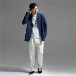 Asayou 19 new cotton and linen men's wear retro Chinese style national style men's shirt casual coat — photo 1