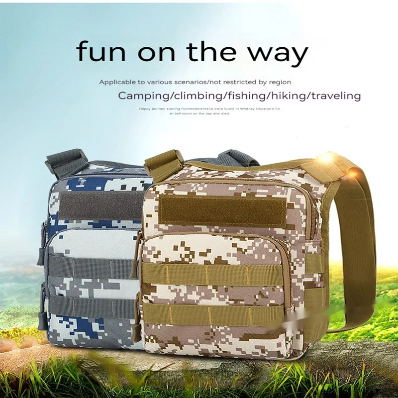 New Outdoor Sports Oxford Tactical Shoulder Bag — Durable and Versatile for Adventures, Perfect for Hiking, Camping, and — photo 19