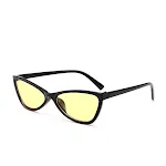 Black frame yellow film