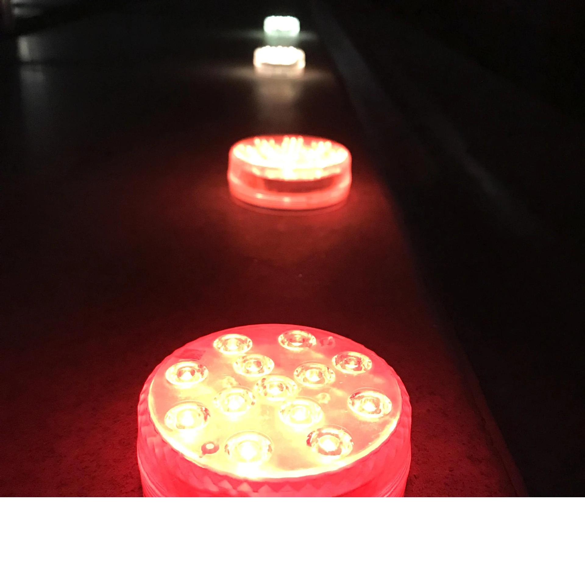 Title 8, Waterproof battery-powered LED round candle lam...