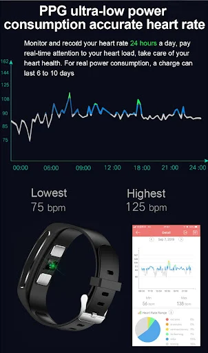 Title 11, Smart Bracelet Fitness Tracker