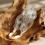 Tiara de Cabelo com Laço para Bebê Menina Acessórios Super Fofos para Cabelo Adereço de Cabeça para um visual charmoso e cheio de graça. — foto 5