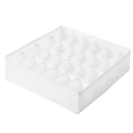 24 Compartment Washable Underwear Sock Storage Box Drawer and Closet Organizer Keep your socks and underwear neatly orga — photo 2