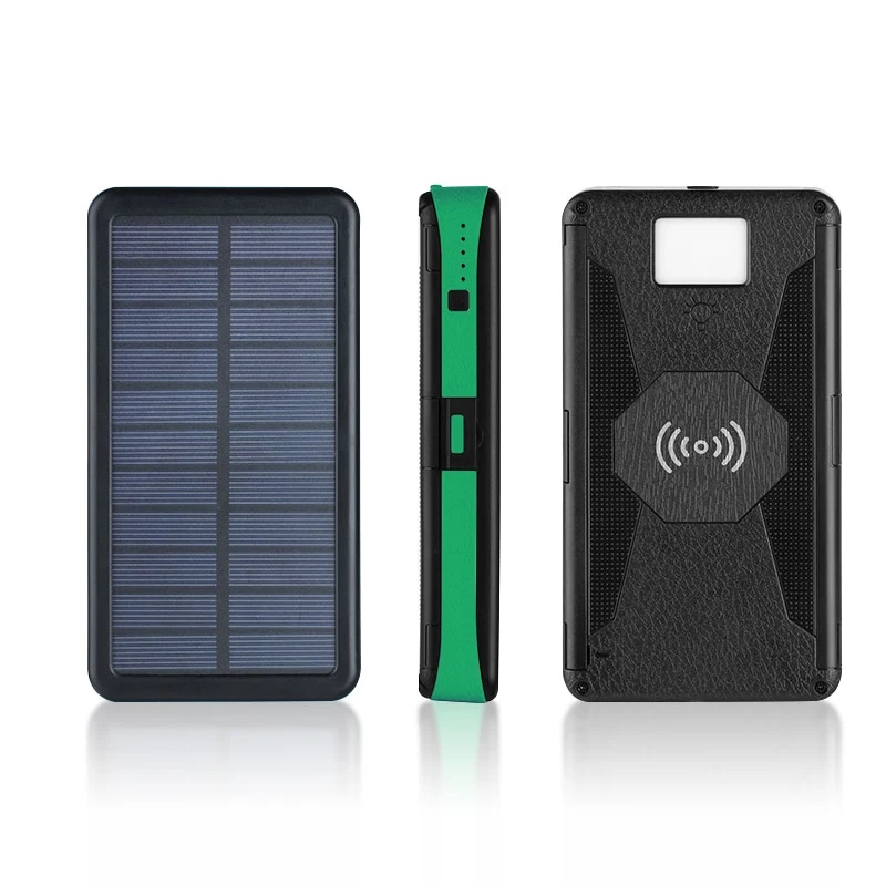 Title 10, 20000mAh magnetic solar charging power bank for...