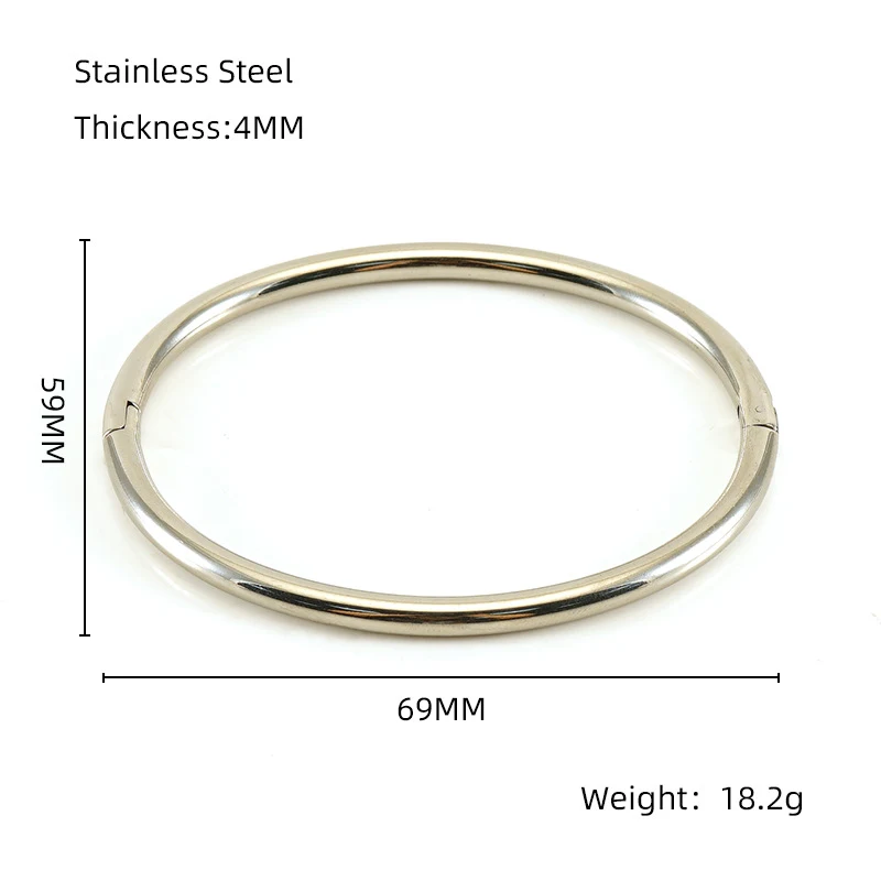Pulseira de Aço Titânio Bamboo Fashion com Três Esferas, Elegância e Durabilidade para um Visual Sofisticado e Perfeito para o Dia a Dia. — foto 14