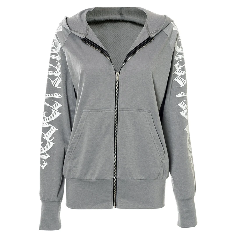 Moletom com capuz e mangas compridas Beat estampado, ideal para conforto e estilo. Perfeito para looks casuais e com design moderno. — foto 6