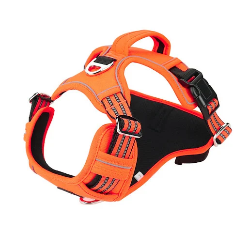 Title 5, Vertical Handle Dog Traction Vest Explosion-pro...
