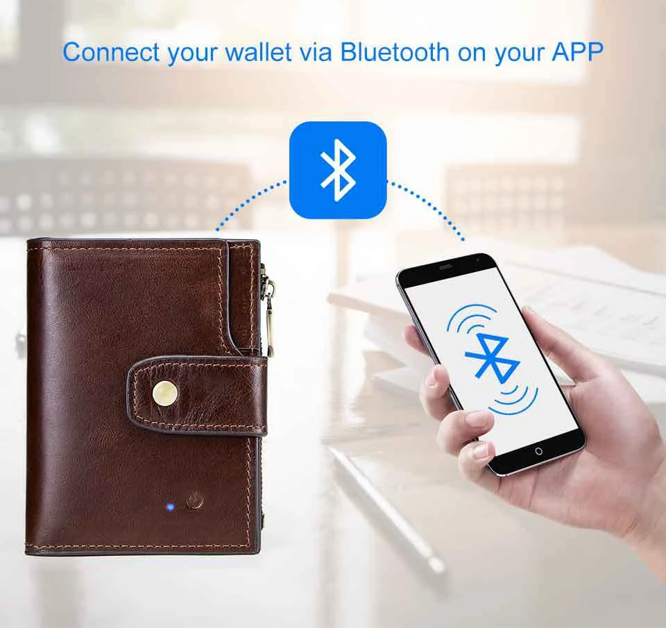Title 4, Anti-theft multifunction wallet Secure your val...