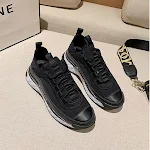 Luxe Wedge Sneakers Dames Leder Chunky — foto 2