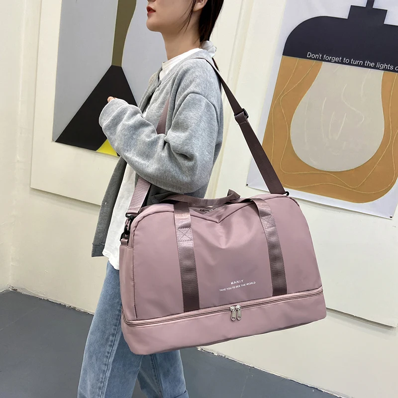 Bolsa de ginástica portátil de grande capacidade para viagens e cross-training. Leve seus equipamentos com facilidade e praticidade para qualquer lugar. — foto 8