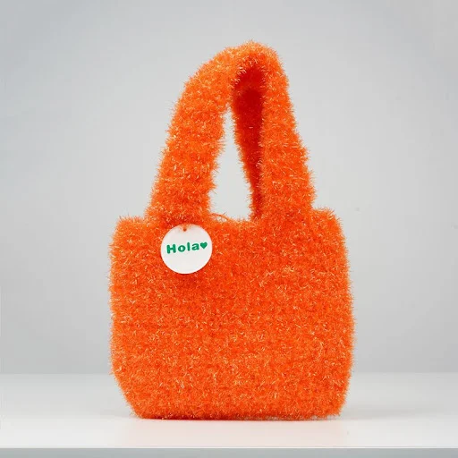 Title 10, Bolsa de mão feminina de moda retrô, feita de t...