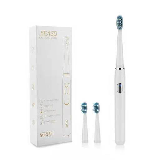 Title 3, SEAGO Sonic Toothbrush Rechargeable Electric Br...