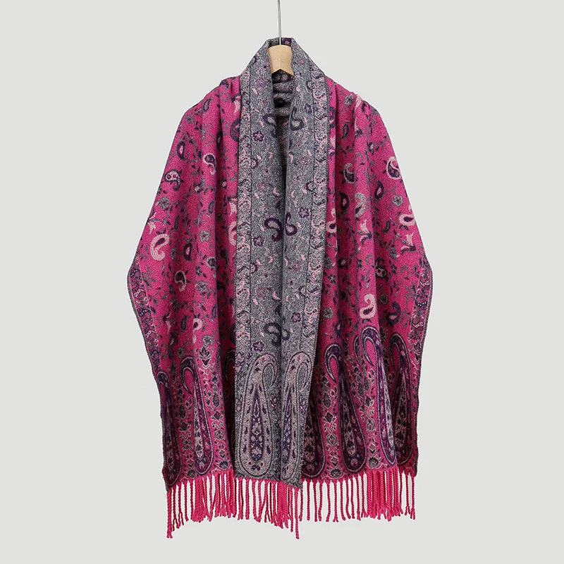 Title 4, All-matching Cashmere-like Thick Warm Scarf