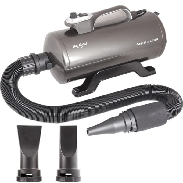 Super Hurricane Large Dog Double Motor Water Blowing Machine dries pets quickly and effectively. Perfect for long-haired — photo 5