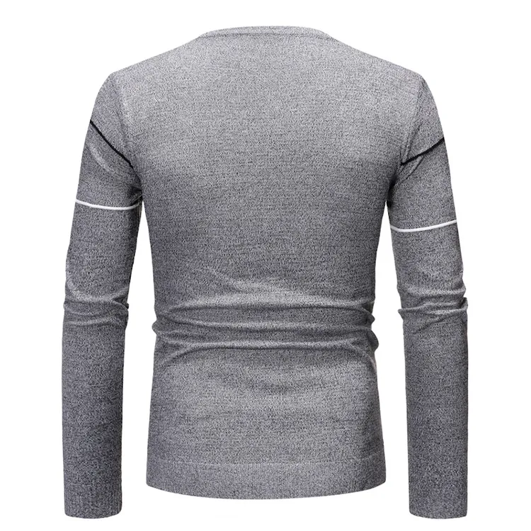 Round neck casual pullover sweater sweater — photo 9