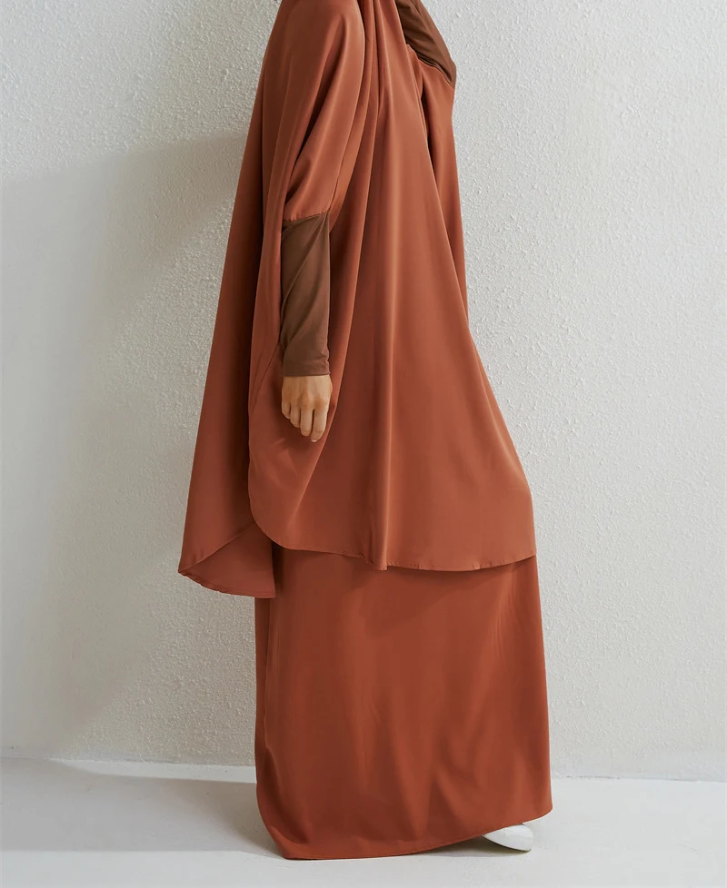 Title 7, Muslim Fashion Plus Size Two-piece Suit Arabic ...