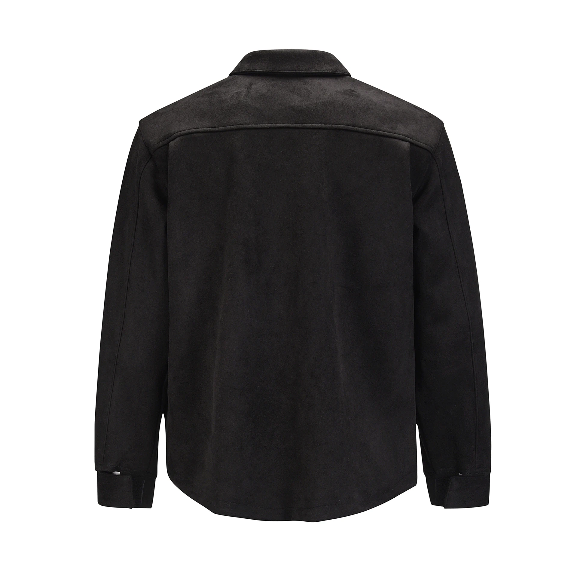 Title 4, Leather velvet padded shirt loose casual jacket...