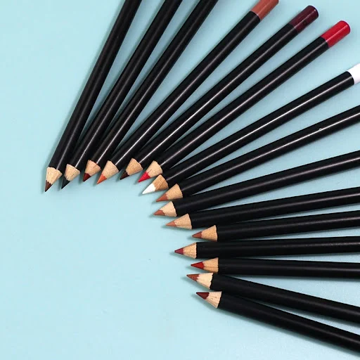 Title 8, 20 Color Black Pen Holder Lip Liner Waterproof ...