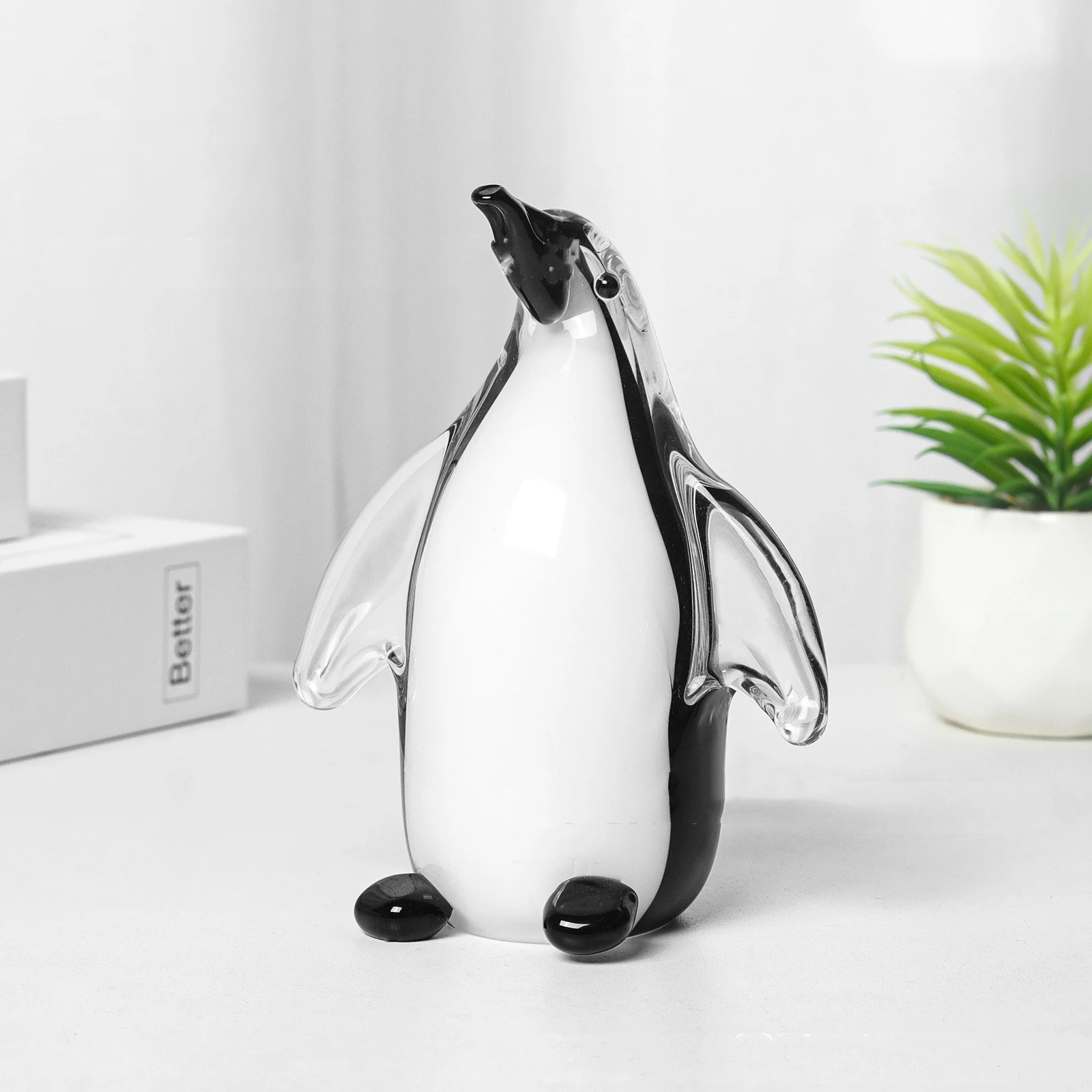 Crystal Glass Animal Penguin Table Decorative Ornaments. Enhance your home with elegance and charm. Perfect gift or styl — photo 10