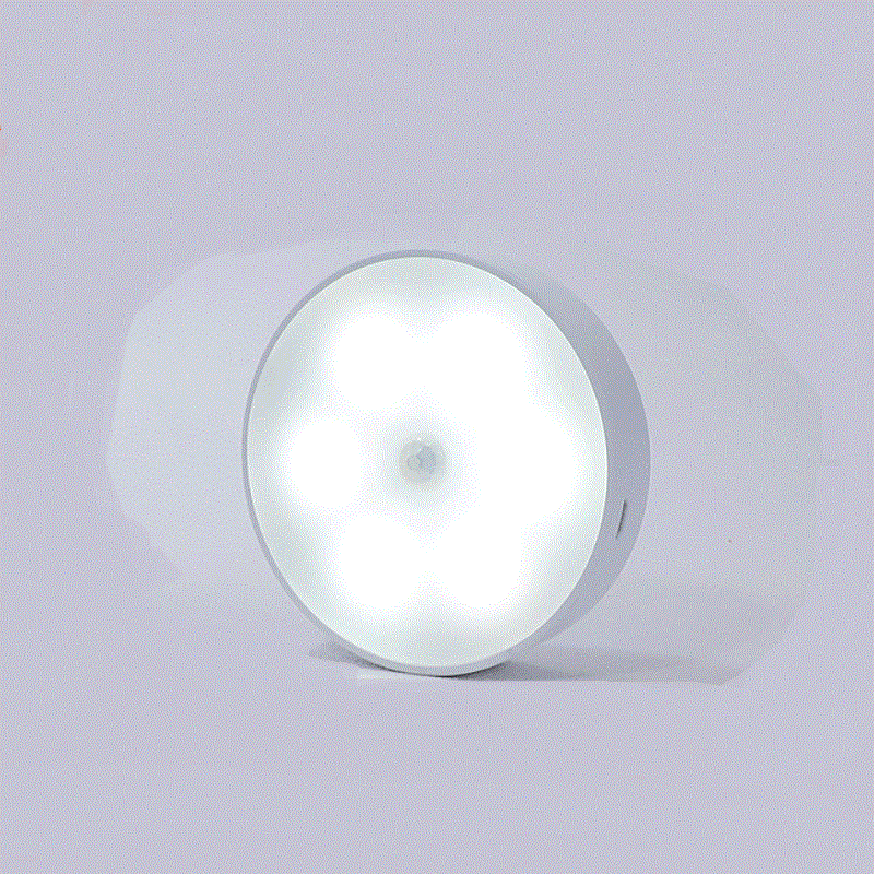Title 2, USB Rechargeable Motion Sensor Round Wireless L...