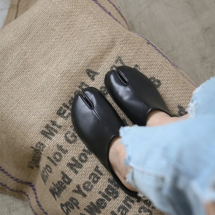 Title 5, Retro Baotou Half Slippers For Female Outwear c...