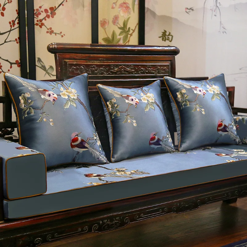 Chinese Mahogany Sofa Cushion Classical Furniture. Experience superior comfort and timeless elegance. Perfect for your l — photo 5