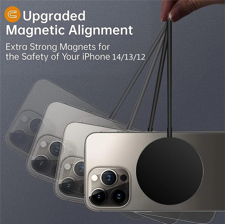 Title 10, 15W Snellaad Magnetische Draadloze Oplader Dire...