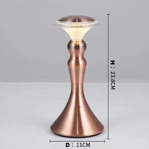 Title 4, LED Rechargeable Bedroom Decoration Bedside Tab...