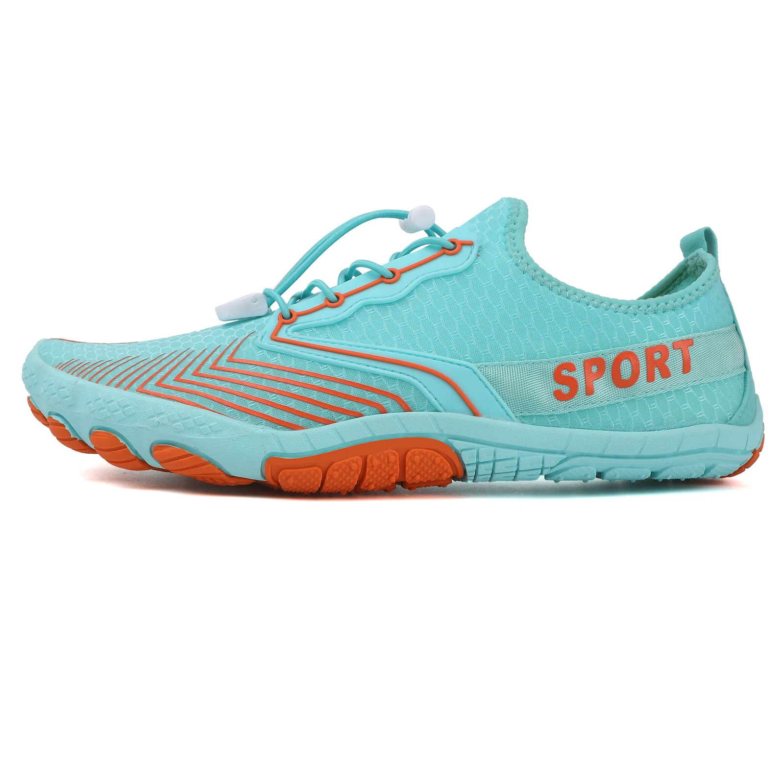 Sapatos de pesca e caminhada outdoor com cinco dedos, ideais para trilhas e esportes aquáticos. Garanta conforto, aderência e proteção em suas aventuras. — foto 11