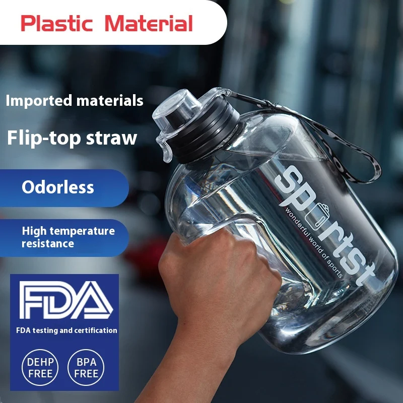 Large Capacity Food Grade PC Sports Water Cup Stay hydrated with this durable and safe water bottle, perfect for the gym — photo 15