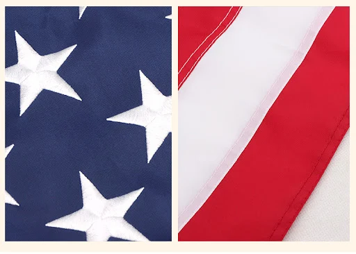 Title 8, Oxford Cloth Stars and Stripes Embroidered Amer...