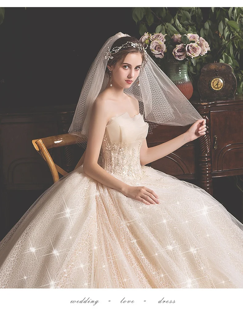 Title 9, Bride Summer Tube Top Mori Style Trailing Skirt...
