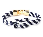 Pulseira para casal Truelove Knot com alça trançada, simboliza amor e conexão, presente perfeito para celebrar o amor. — foto 3