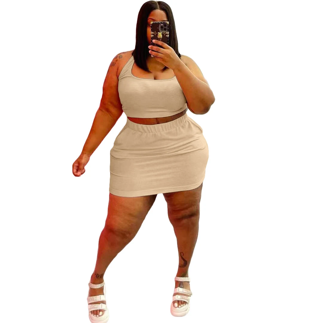 Conjunto Esportivo Feminino Plus Size Casual Duas Peças Roupa de Moda para Esportes Conforto e Estilo para Treinos e Lazer — foto 1