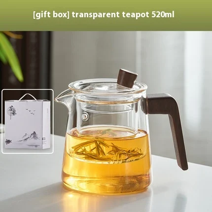 Glass Teapot Green Tea Set High Temperature Resistant Thickening Enjoy Delicious Tea with this Durable and Heat-Resistan — photo 4